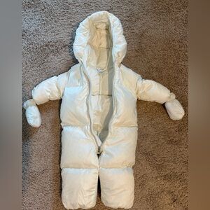 Ralph Lauren Cream Infant Snowsuit